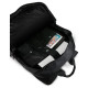 BMW Carbon Red Stripe backpack for a 16" laptop - black