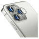 3Mk Protection Camera Glass for iPhone 13 Pro Max / 13 Pro 9H for 3mk Lens Protection Pro Series Lens - Silver