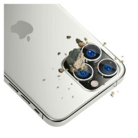 3Mk Protection Camera Glass for iPhone 13 Pro Max / 13 Pro 9H for 3mk Lens Protection Pro Series Lens - Silver