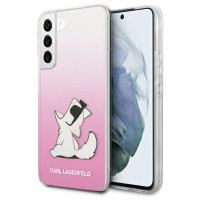 Karl Lagerfeld KLHCS22MCFNRCPI S22+ S906 hardcase różowy/pink Choupette Eat