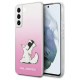 Karl Lagerfeld KLHCS22MCFNRCPI S22+ S906 hardcase różowy/pink Choupette Eat