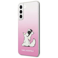 Karl Lagerfeld KLHCS22MCFNRCPI S22+ S906 hardcase różowy/pink Choupette Eat