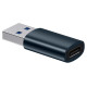 Baseus Ingenuity Series Mini USB 3.1 OTG to USB Type C adapter blue (ZJJQ000103)