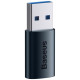 Baseus Ingenuity Series Mini USB 3.1 OTG to USB Type C adapter blue (ZJJQ000103)