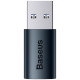 Baseus Ingenuity Series Mini USB 3.1 OTG to USB Type C adapter blue (ZJJQ000103)