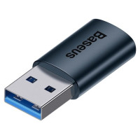 Baseus Ingenuity Series Mini USB 3.1 OTG to USB Type C adapter blue (ZJJQ000103)