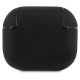 BMW BMA3SSLBK AirPods 3 cover czarny/black Geniune Leather Silver Logo