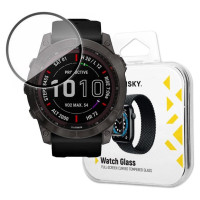 Wozinsky Watch Glass hybrid glass for Garmin Fenix 7X black