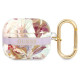Guess GUA3HHFLU AirPods 3 cover purple/purple Flower Strap Collection
