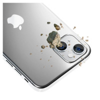 3Mk Protection Camera glass for iPhone 14 Plus 9H for 3mk Lens Protection Pro series lens - silver