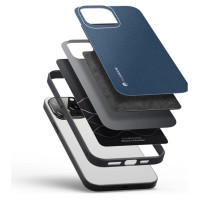 Dux Ducis Fino case cover iPhone 14 Pro Max blue nylon