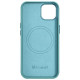 Icarer Litchi Premium Leather Case iPhone 14 Magnetic Leather Case with MagSafe Green (WMI14220709-GN)