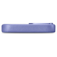 Icarer Case Leather Cover Genuine Leather iPhone 14 Plus Light Purple (MagSafe Compatible)
