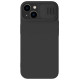Nillkin CamShield Magnetic Silicone Case iPhone 14 Plus Magnetic MagSafe Cover with Camera Protector Black