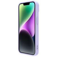 Nillkin CamShield Silky Silicone Case iPhone 14 Plus Case with Camera Protector Purple
