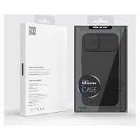 Nillkin CamShield Silky Silicone Case iPhone 14 Plus Case with Camera Protector Purple