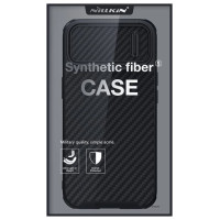 Nillkin Synthetic Fiber S Case iPhone 14 case with camera cover, black