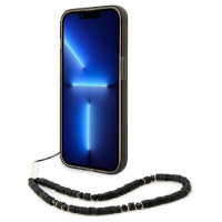 Guess GUHCP14LHGCOHK iPhone 14 Pro 6,1" czarny/black hardcase Translucent Pearl Strap