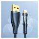 Joyroom Star-Cloud Series A3 USB-A / Lightning Cable 2.4A 1.2m with Smart Switch - Black