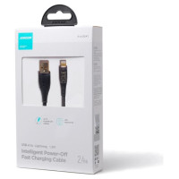 Joyroom Star-Cloud Series A3 USB-A / Lightning Cable 2.4A 1.2m with Smart Switch - Black