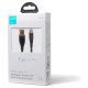 Joyroom Star-Cloud Series A3 USB-A / Lightning Cable 2.4A 1.2m with Smart Switch - Black