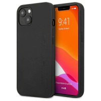 Mercedes AMG AMHCP14MDOLBK iPhone 14 Plus 6.7 "black / black hardcase Leather Hot Stamped