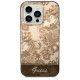 Guess GUHCP14LHGPLHC iPhone 14 Pro 6.1" ocher hardcase Porcelain Collection