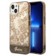 Guess GUHCP14MHGPLHC iPhone 14 Plus 6.7" ocher hardcase Porcelain Collection
