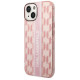 Karl Lagerfeld KLHCP14MHKLSPCP iPhone 14 Plus 6.7 "hardcase pink / pink Mono Vertical Stripe
