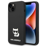 Karl Lagerfeld KLHCP14MSLCTBK iPhone 14 Plus 6.7 "hardcase black / black Silicone Choupette Body