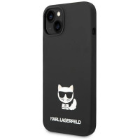 Karl Lagerfeld KLHCP14MSLCTBK iPhone 14 Plus 6.7 "hardcase black / black Silicone Choupette Body