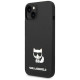 Karl Lagerfeld KLHCP14MSLCTBK iPhone 14 Plus 6.7 "hardcase black / black Silicone Choupette Body