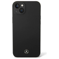 Mercedes Silicone Line case for iPhone 14 Plus - black