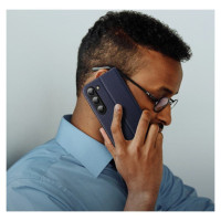 Dux Ducis Skin X2 case Samsung Galaxy S23+ flip case wallet stand blue