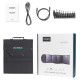 Choetech SC009-V2 solar foldable charger 100W USB-C / 2x USB-A PD QC - black