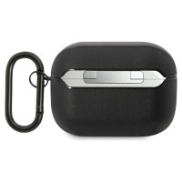 Mercedes AMG Leather Big Logo case for AirPods Pro - black