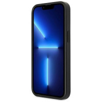 Guess GUHCP13LP4TPK iPhone 13 Pro / 13 6.1" black/black hardcase 4G Triangle Logo Cardslot