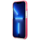 Karl Lagerfeld Choupette Head case for iPhone 13 - fuchsia