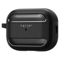 Spigen Rugged Armor Case for Apple AirPods Pro 1 / 2 - Matte Black