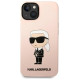 Karl Lagerfeld KLHCP14MSNIKBCP iPhone 14 Plus 6.7" hardcase pink/pink Silicone Ikonik