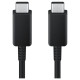 Samsung cable USB-C - USB-C 5A 480Mbps 1.8m black (EP-DX510JBEGEU)