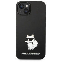 Karl Lagerfeld KLHMP14MSNCHBCK iPhone 14 Plus 6.7" hardcase black/black Silicone Choupette MagSafe