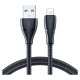 Joyroom Surpass Series A11 USB-A / Lightning 2.4A cable 2 m - black