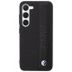 BMW Case BMW BMHCS23M22RDPK S23+ S916 black/black hardcase Leather Textured & Stripe