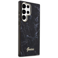 Guess GUHCS23LPCUMAK S23 Ultra S918 black/black hardcase Marble