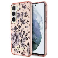 Guess GUHCS23MHCFWSP S23+ S916 pink/pink hardcase Flower Collection