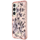 Guess GUHCS23MHCFWSP S23+ S916 pink/pink hardcase Flower Collection