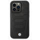 BMW Case BMW BMHMP14X22RPSK iPhone 14 Pro Max 6.7" black/black Leather Seats Pattern MagSafe