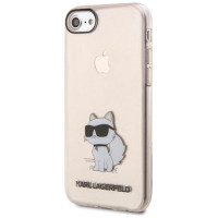 Karl Lagerfeld KLHCI8HNCHTCP iPhone 7/8/ SE 2020 / SE 2022 pink/pink hardcase Ikonik Choupette