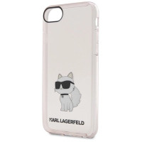 Karl Lagerfeld KLHCI8HNCHTCP iPhone 7/8/ SE 2020 / SE 2022 pink/pink hardcase Ikonik Choupette